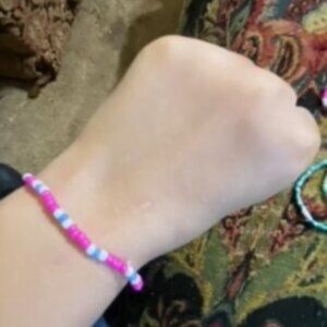 Pink and Purple Bracelet